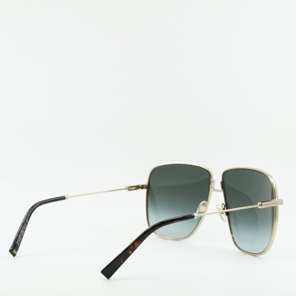 💯 NEW GIVENCHY GV 7183/S 0J5G 9O GOLD/GREY UNISEX SUNGLASSES WITH CHAIN - Picture 9 of 14